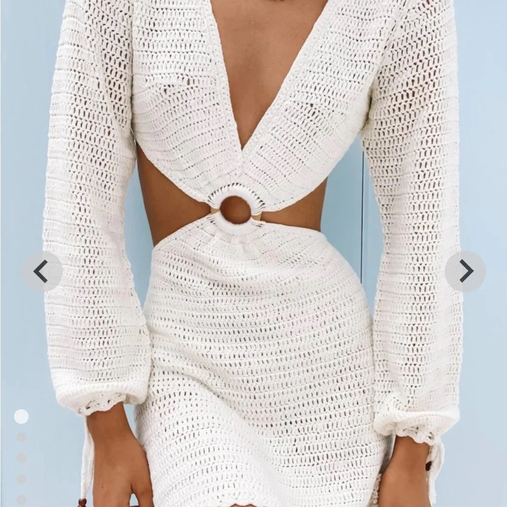 Beginning boutique - Cleo crochet dress - Picture 3 of 3